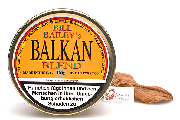 Bill Bailey´s Balkan Blend Pipe tobacco 100g Tin